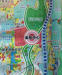 金凤城市中心扩大范围