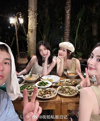 花少好友记,光看合照就很美好