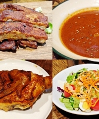 香肠兄弟德式餐吧,肉质不柴还挺嫩