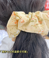 看看学免费缝纫的我,能做多少个漂亮发圈