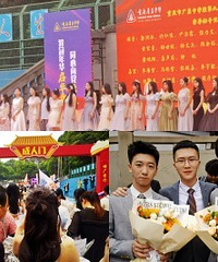 来学校参加儿子的十八岁成年礼