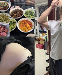 不运动不节食,2个月瘦了18斤