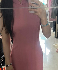 旗袍真不是人人都能穿的啊!我穿上真的好像迎宾小姐