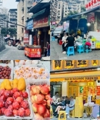 观音桥的这条老街变样了!藏着各色美味