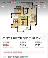 坡区之光再降1500!华润二十四城二期最新成交分析