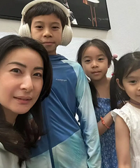 郭晶晶3个子女都长得随霍家