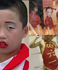 二十年前的儿童节妆容有多炸裂