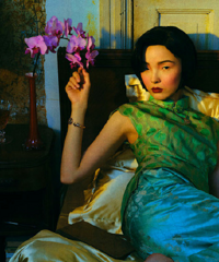 雎晓雯演绎灵动风情的复古美人