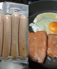在家复刻了鸡肉淀粉肠,娃儿说太好吃啦