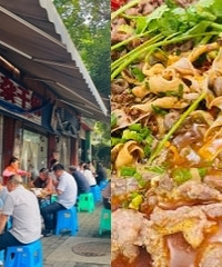 大竹林这家鸡杂好吃,食材新鲜泡椒绝了