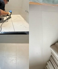 卫生间一定要用环氧彩砂,聚脲美缝易脱落