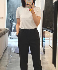 35+的微胖打工人一周穿搭ootd,裤子连衣裙都喜欢穿