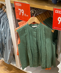 优衣库原价199折后79的衣服,上身惊艳了下