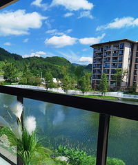 贵州遵义避暑日记,我在九坝避暑喝茶