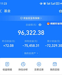 当我打开基金页面一看,亏了本金快8万!