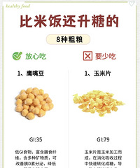 快收藏起来!这些粗粮比米饭还要升糖,控糖人真的都要少吃
