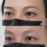 纹野生眉变化真的好大