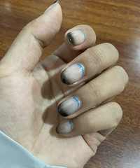 美甲翻车后,真的好好笑!想做网红同款美甲,真的好难