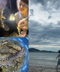 去威海赶海吧!蝼蛄虾钓了满满一桶