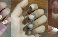 做美甲翻车后,真的好好笑