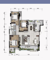 ������150ƽ��԰���󷿳���