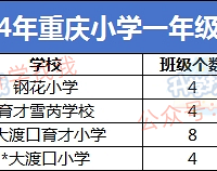 2024重庆100+所小学分班曝光!人少了?