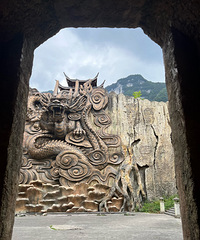 中秋节去了道真傩城和黎香湖