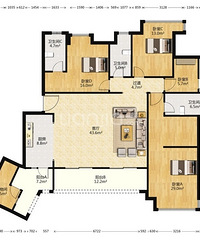 ������μ��꽭��193.8ƽ��ƽ��220��