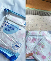 旅游安心的一次性床单