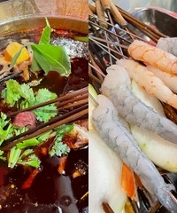 错峰吃盘龙这家串串,味道很好吃虾安逸