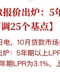 �ȵȵ�����Ϣ��LPR��Ϣ25��bp���¹���Ҫ������