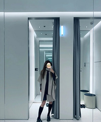在UR试了五件大衣/风衣,感觉四件都不错!你们觉得呢?