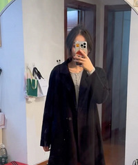 买了麦檬和伊芙丽的爆款大衣,你们觉得哪件更好看?
