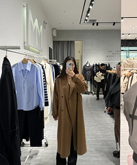 试了麦檬和江南布衣的大衣,姐妹们觉得哪个更好看?