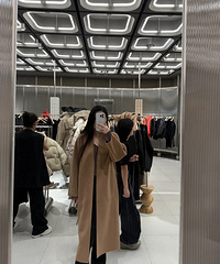 试了麦檬和江南布衣的大衣,姐妹们觉得哪个更好看?