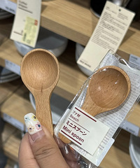 MUJI这个勺子的受众到底是谁啊?小小的到底能挖什么