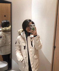 迪卡侬这件鹅绒派克服不比大鹅香吗?给我暖和哭了