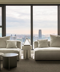 从家里客厅望出去,有没有纽约中央公园的既视感