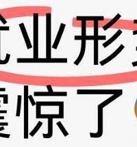 被当下的就业形势震惊了……