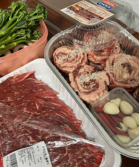 山姆三百多买两盒肉,牛肋条随便一烤都好吃