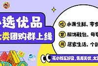 加入心选团购群,花小钱买好货