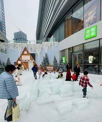 推荐一个在主城看冰雪、免费滑滑梯的地方!