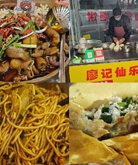 黄泥磅吃吃喝喝,网红肉饼终于吃到了