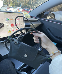 一眼就相中了珑骧石墨灰mini饺子包