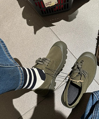 试了muji无印良品的劳保鞋!穿上还怪舒服的