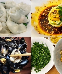 海虹鸡蛋韭菜馅饺子安排了,超级鲜!