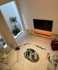 下沉式叠拼绝了!植物区有室内花园的既视感