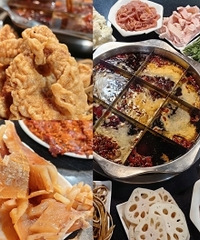 一家连吃很多次的老火锅,菜品新鲜量足