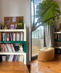 ����ѧͯ���ڷ�����������һöС���