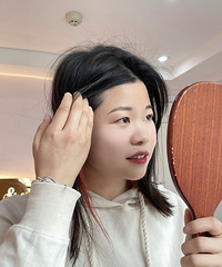 纹了自然的眉毛,夏天出汗也不怕了